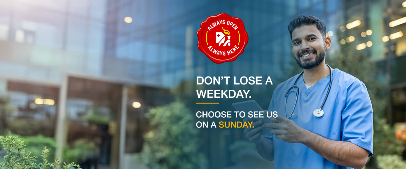 Always open, always here: see Apollo doctors on a Sunday