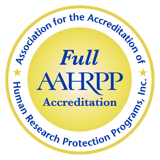 AAHRPP full accreditation
